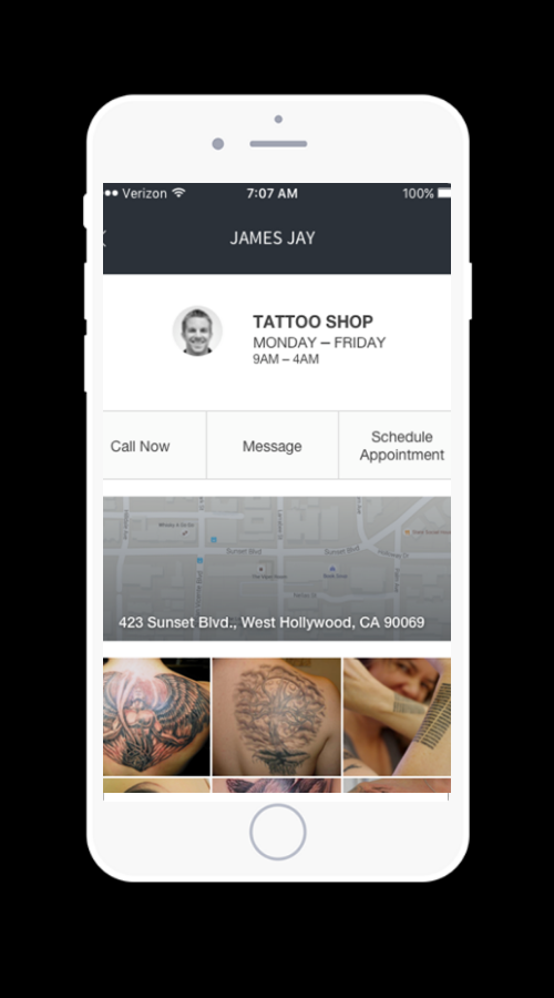 Tattoo planet - On-demand Tattoo Services App screenshot 4